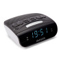 Aiwa CR-15, Radiosveglia, Compatta e di piccole dimensioni, Doppia sveglia con funzione Snooze e Sleep, Sveglia avec radio o cic Aiwa CR-15, Radiosveglia, Compatta e di piccole dimensioni, Doppia sveglia con funzione Snooze e Sleep, Sveglia avec radio o cic