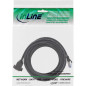 InLine® Câble patch à encastrer S/FTP (PiMf) Cat.6A, sans halogène, cuivre, noir, 7,5 m