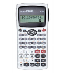 Milan 159110WBL Blister Calculatrice Scientifique 240 fonctions (3 couleurs disponibles)