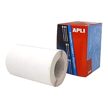 Apli 1686 Rouleau d'Etiquettes 20 x 50 Blanc
