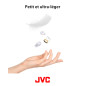 JVC Gumy Mini True Wireless Earbuds[Edition Exclusive pour Amazon], Petit, léger, 3 Modes sonores, Résistance à l'eau (IPX4), Lo