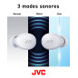 JVC Gumy Mini True Wireless Earbuds[Edition Exclusive pour Amazon], Petit, léger, 3 Modes sonores, Résistance à l'eau (IPX4), Lo