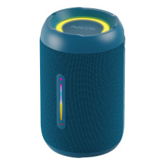 NGS Roller Furia 2 Tiny Blue - Haut-Parleur Portable Compatible avec la Technologie Bluetooth, étanche IPX7, 20 W, True Wireless