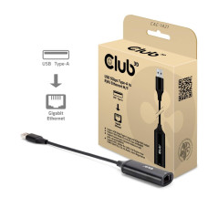 Club 3D CAC-1421 USB 5Gbps Type-A vers RJ45 Ethernet M/F
