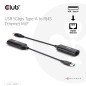 Club 3D CAC-1421 USB 5Gbps Type-A vers RJ45 Ethernet M/F Club 3D CAC-1421 USB 5Gbps Type-A vers RJ45 Ethernet M/F