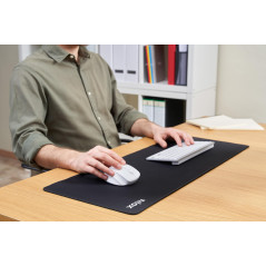 NILOX Tapis de Souris Alfombrilla Extra-Grande Negra de Noir