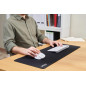 NILOX Tapis de Souris Alfombrilla Extra-Grande Negra de Noir