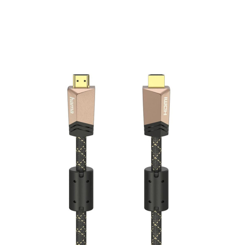 Câble HDMI™ Premium avec Ethernet, mâle - mâle, ferrite, métal, 1,5 m Câble HDMI™ Premium avec Ethernet, mâle - mâle, ferrite, métal, 1,5 m