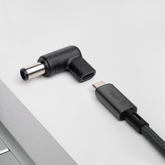 AKYGA Adaptateur Universel AK-ND-C07 USB-C / 7,4 x 5,0 mm + Broche HP