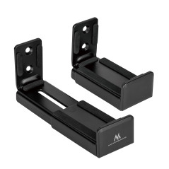 Maclean MC-932 Support Universel de Barre de Son Support Mural pour Barre de Son Haut-Parleur Fixation de boîte Profondeur régla
