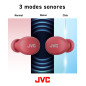 JVC Mini casque sans fil Gumy - Casque Bluetooth (5.1) petit et léger, avec 3 modes audio, résistance à l'eau (IPX4) et batterie JVC Mini casque sans fil Gumy - Casque Bluetooth (5.1) petit et léger, avec 3 modes audio, résistance à l'eau (IPX4) et batterie
