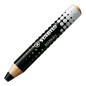 STABILO MARKdry - Crayon marqueur - Lot x 5 Crayons Ardoises et Tableaux blancs, Crayon Large à Mine XXL, Effaçable - noir STABILO MARKdry - Crayon marqueur - Lot x 5 Crayons Ardoises et Tableaux blancs, Crayon Large à Mine XXL, Effaçable - noir