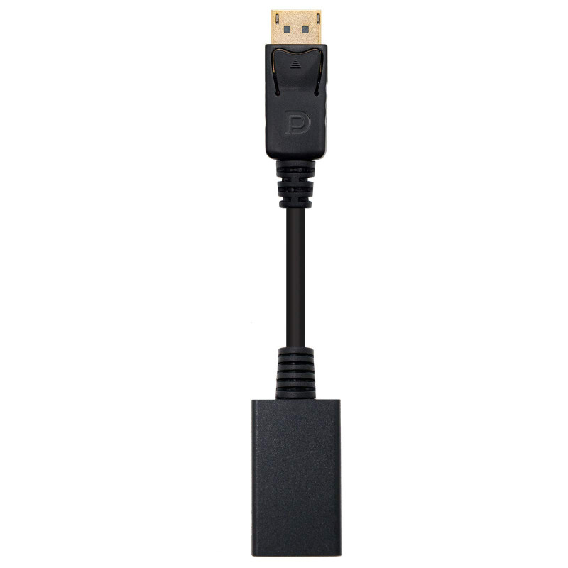Nano Cable 10.16.0502 - Cable conversor DisplayPort a HDMI conexión (15 cm) Nano Cable 10.16.0502 - Cable conversor DisplayPort a HDMI conexión (15 cm)