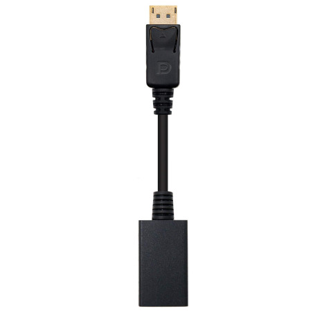 Nano Cable 10.16.0502 - Cable conversor DisplayPort a HDMI conexión (15 cm)