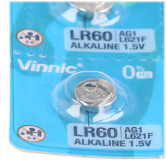 Vinnic Carte de 10 Piles L621 AG1