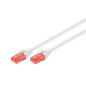 DIGITUS Câble LAN Cat 6-10m - RJ45 Câble réseau - UTP non blindé - Compatible Cat-6A & Cat-5e - Blanc DIGITUS Câble LAN Cat 6-10m - RJ45 Câble réseau - UTP non blindé - Compatible Cat-6A & Cat-5e - Blanc