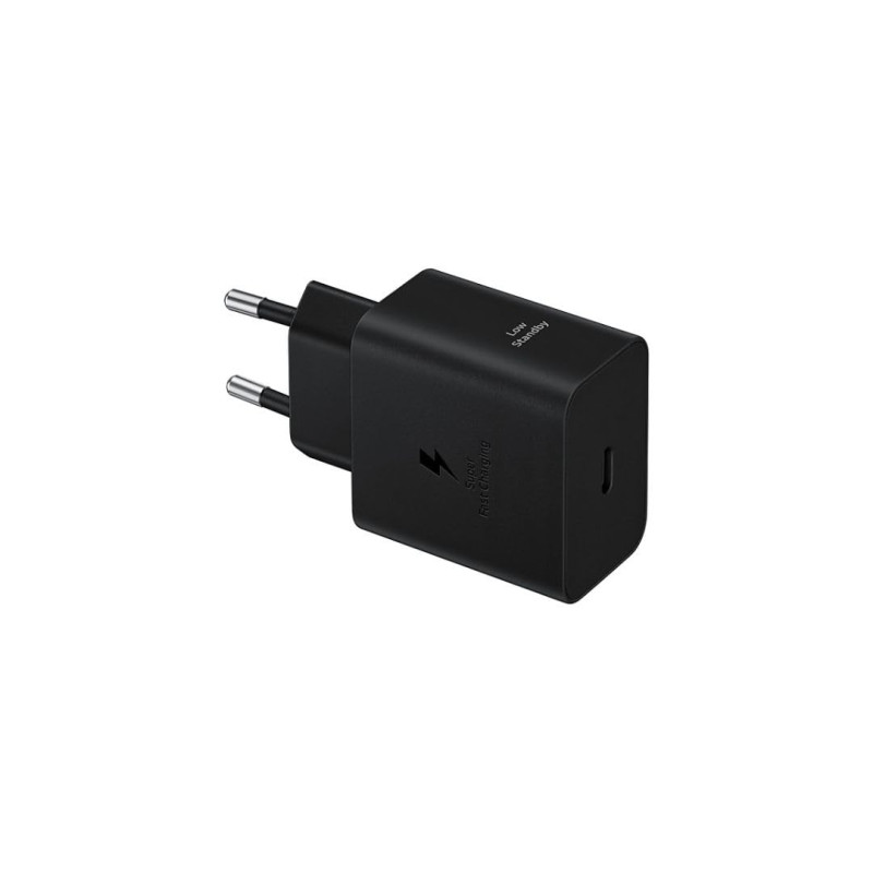 Chargeur Secteur sans câble Samsung 45 W Type C GaN pour appareils Galaxy Noir Chargeur Secteur sans câble Samsung 45 W Type C GaN pour appareils Galaxy Noir