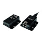 Logilink ua0267 USB 2.0 Cat. 5 Extender jusqu'à 50 m avec HUB 4 Ports, PoE Noir Logilink ua0267 USB 2.0 Cat. 5 Extender jusqu'à 50 m avec HUB 4 Ports, PoE Noir