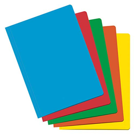 DOHE - Pack Sous-chemises - Format feuillet - couleurs assorties - 50 u.