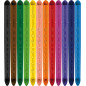 Maped Crayons de couleur Color'Peps Infinity – 12 couleurs – 100% mine colorée – Pas besoin d'affûter – 100% utilisable, zéro ga Maped Crayons de couleur Color'Peps Infinity – 12 couleurs – 100% mine colorée – Pas besoin d'affûter – 100% utilisable, zéro ga