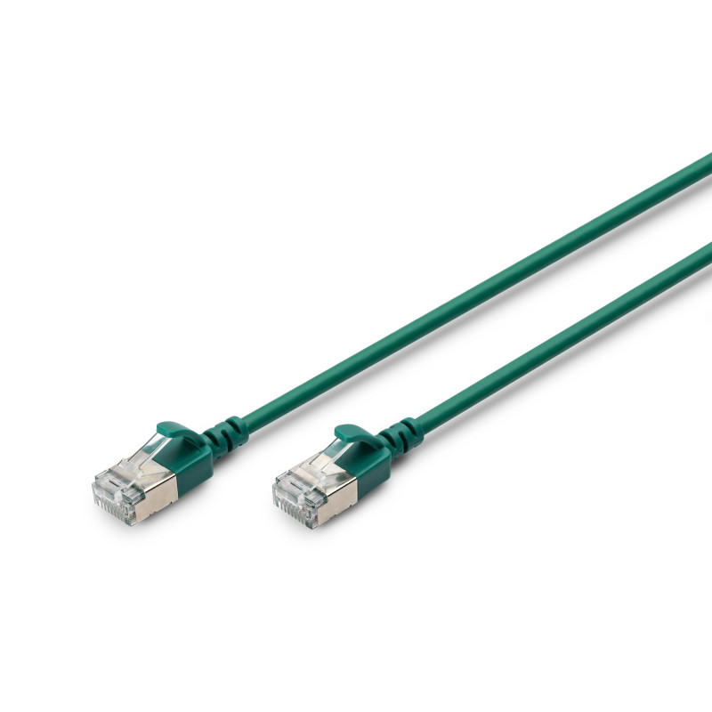 DIGITUS Câble LAN Cat 6A - 5 m - Version Slim AWG 32/7-10 Gbit/s - Câble réseau RJ45 - F/FTP - PoE+ - LSZH - Compatible avec Cat DIGITUS Câble LAN Cat 6A - 5 m - Version Slim AWG 32/7-10 Gbit/s - Câble réseau RJ45 - F/FTP - PoE+ - LSZH - Compatible avec Cat