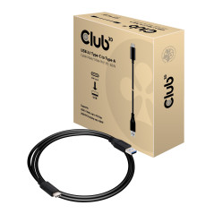 club3D Câble USB USB 3.2 Gen1 (USB 3.0) USB-C mâle, USB-A mâle 1.00 m Noir CAC-1523