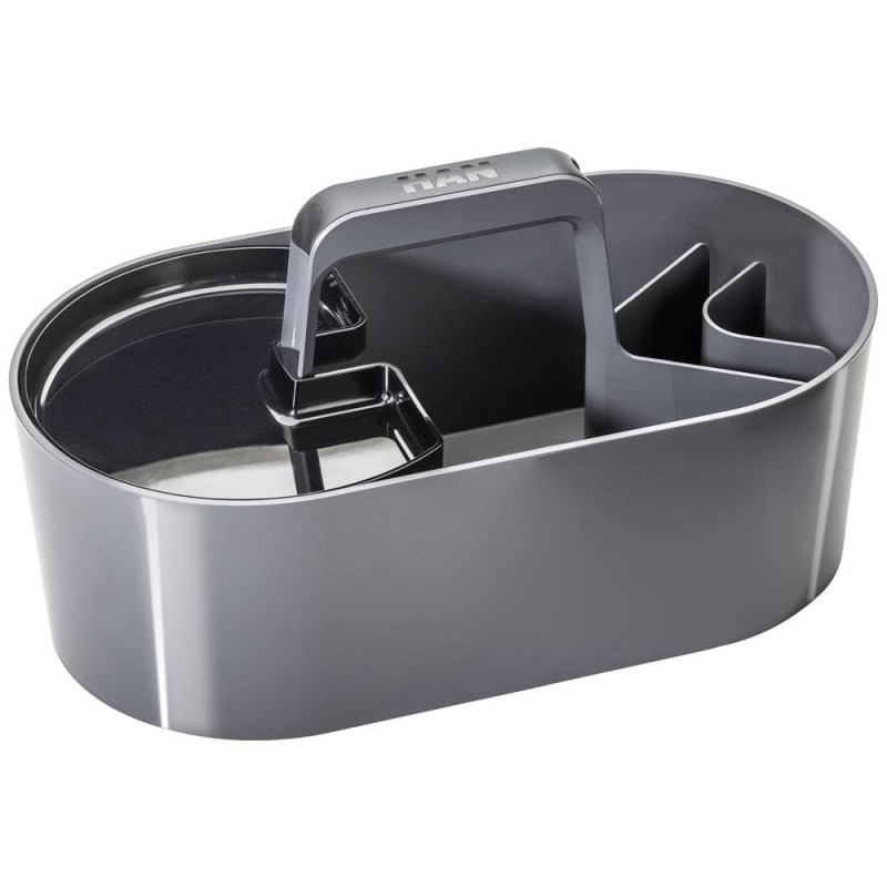 HAN Toolbox LOFT, 4 casiers, bac de rangement amovible et poignée, granite grey, 1200-19 HAN Toolbox LOFT, 4 casiers, bac de rangement amovible et poignée, granite grey, 1200-19