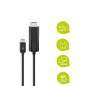 Goobay 77528 Câble Adaptateur USB-C HDMI 4k 60 Hz, 1, 80 m, Noir, 1.80m Longueur Goobay 77528 Câble Adaptateur USB-C HDMI 4k 60 Hz, 1, 80 m, Noir, 1.80m Longueur