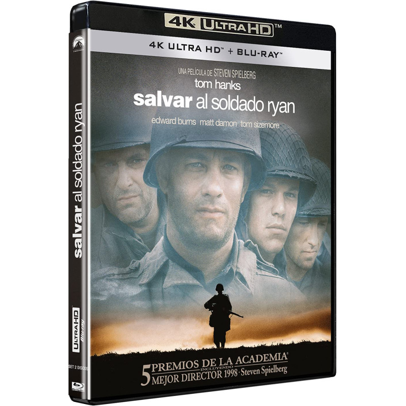 Salvar Al Soldado Ryan [4K Ultra-HD + Blu-ray] [Blu-ray]