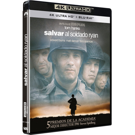 Salvar Al Soldado Ryan [4K Ultra-HD + Blu-ray] [Blu-ray]
