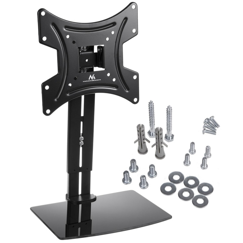 Support Mural pour TV avec étagère Maclean, Max. 20kg, Max. VESA 200x200, pour TV 15-42", MC-451 Support Mural pour TV avec étagère Maclean, Max. 20kg, Max. VESA 200x200, pour TV 15-42", MC-451