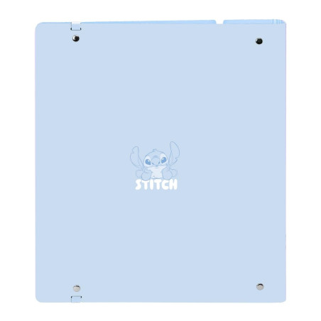 STITCH BEACH - Classeur avec 4 anneaux de 35 mm, avec recharge, 100 feuilles A4, idéal pour les enfants de différents âges, conf