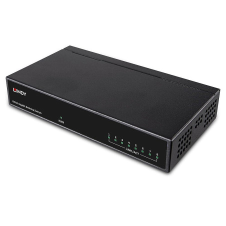 Lindy Switch réseau GIGABIT 8 Ports 10/100/1000