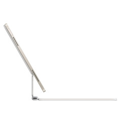 Apple Étui Magic Keyboard pour iPad Air 11 Pouces (M3), Confort de Frappe Exceptionnel, trackpad intégré, Suédois - Blanc ​​​​​​