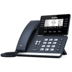 Yealink SIP-T53W téléphone Fixe Noir 8 Lignes LCD WiFi