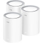 Cudy Système maillé WiFi 7 double bande BE3600, 3,6 Gbit/s, couverture 7 000 m², 3 ports Gigabit, multi-VPN, contrôle par applic