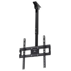 Maclean MC-943 Support de Plafond Universel OLED QLED LCD Plasma TV orientable et inclinable en Hauteur réglable de 32 à 50 à 35