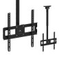 Maclean MC-943 Support de Plafond Universel OLED QLED LCD Plasma TV orientable et inclinable en Hauteur réglable de 32 à 50 à 35