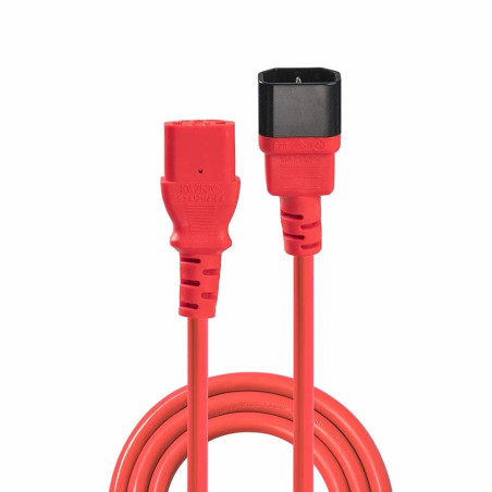 Lindy Rallonge IEC, rouge, 2m