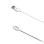 CELLY USBIP52M Câble de données pour Smartphone Blanc 2 m