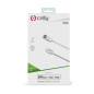 CELLY USBIP52M Câble de données pour Smartphone Blanc 2 m