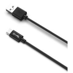 Celly USB-C Câble pour Smartphone Noir