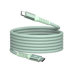 Verbatim Sync & Charge USB-C vers USB-C 60 W Magnétique 120 cm - Vert