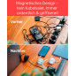 Verbatim Sync & Charge 100W Câble de Charge USB C PD 3.0 Câble USB C vers USB C 120cm Charge Rapide Compatible avec iPhone 16 Pr