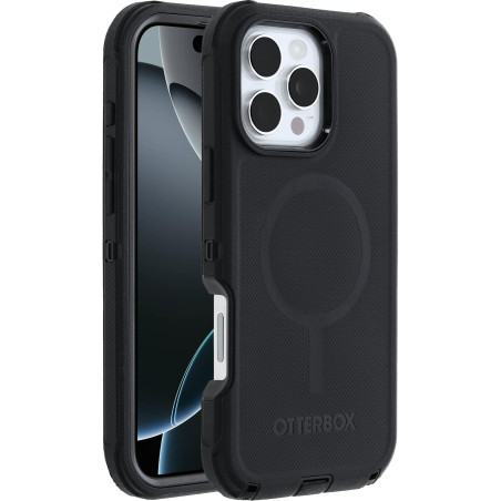 Otterbox Coque Defender Series MagSafe pour iPhone 16 Pro Max, Antichoc, résistante aux Chutes, Ultra Robuste, Coque de Protecti
