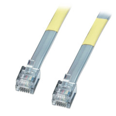 Lindy 34223 Câble RJ-12 6/6 2 m
