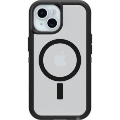 Otterbox Defender Series XT Clear MagSafe Coque pour iPhone 17e, 16e, 15, 14, 13, Antichoc, Anti-Chute, Robuste, supporte 7X Plu