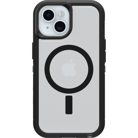 Otterbox Defender Series XT Clear MagSafe Coque pour iPhone 17e, 16e, 15, 14, 13, Antichoc, Anti-Chute, Robuste, supporte 7X Plu