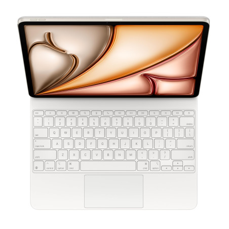 Apple Étui Magic Keyboard pour iPad Air 13 Pouces (M3), Confort de Frappe Exceptionnel, trackpad intégré, Anglais américain - Bl