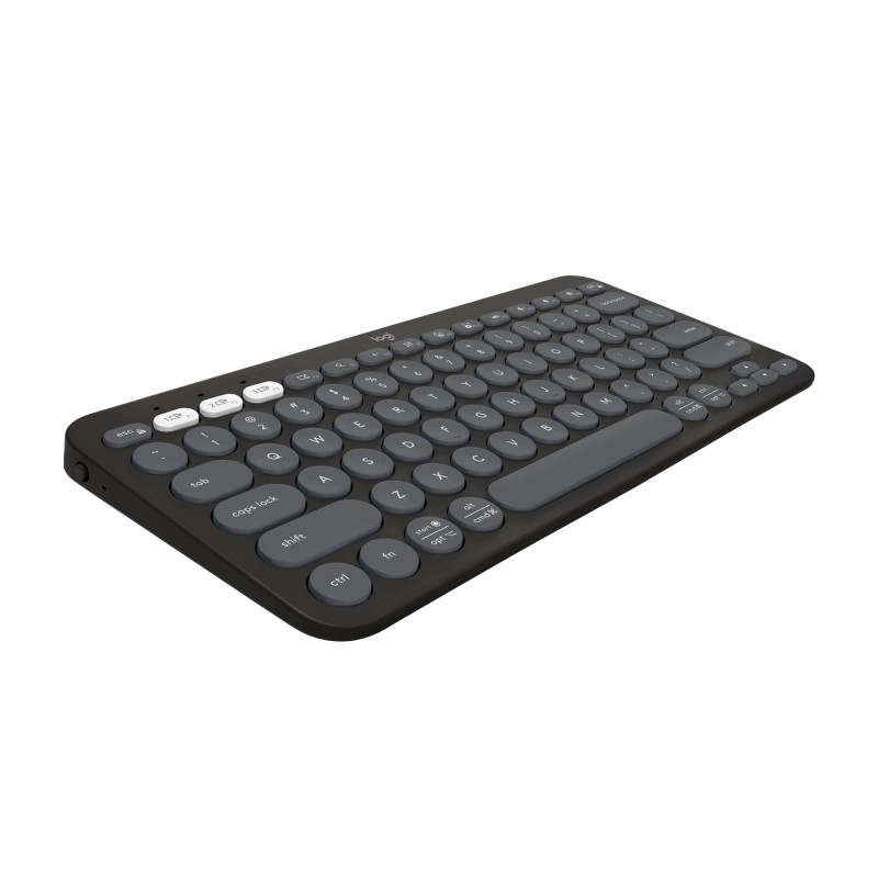 Logitech Pebble 2 Combo for Mac - QWERTY US International Layout, Tonal Graphite Logitech Pebble 2 Combo for Mac - QWERTY US International Layout, Tonal Graphite